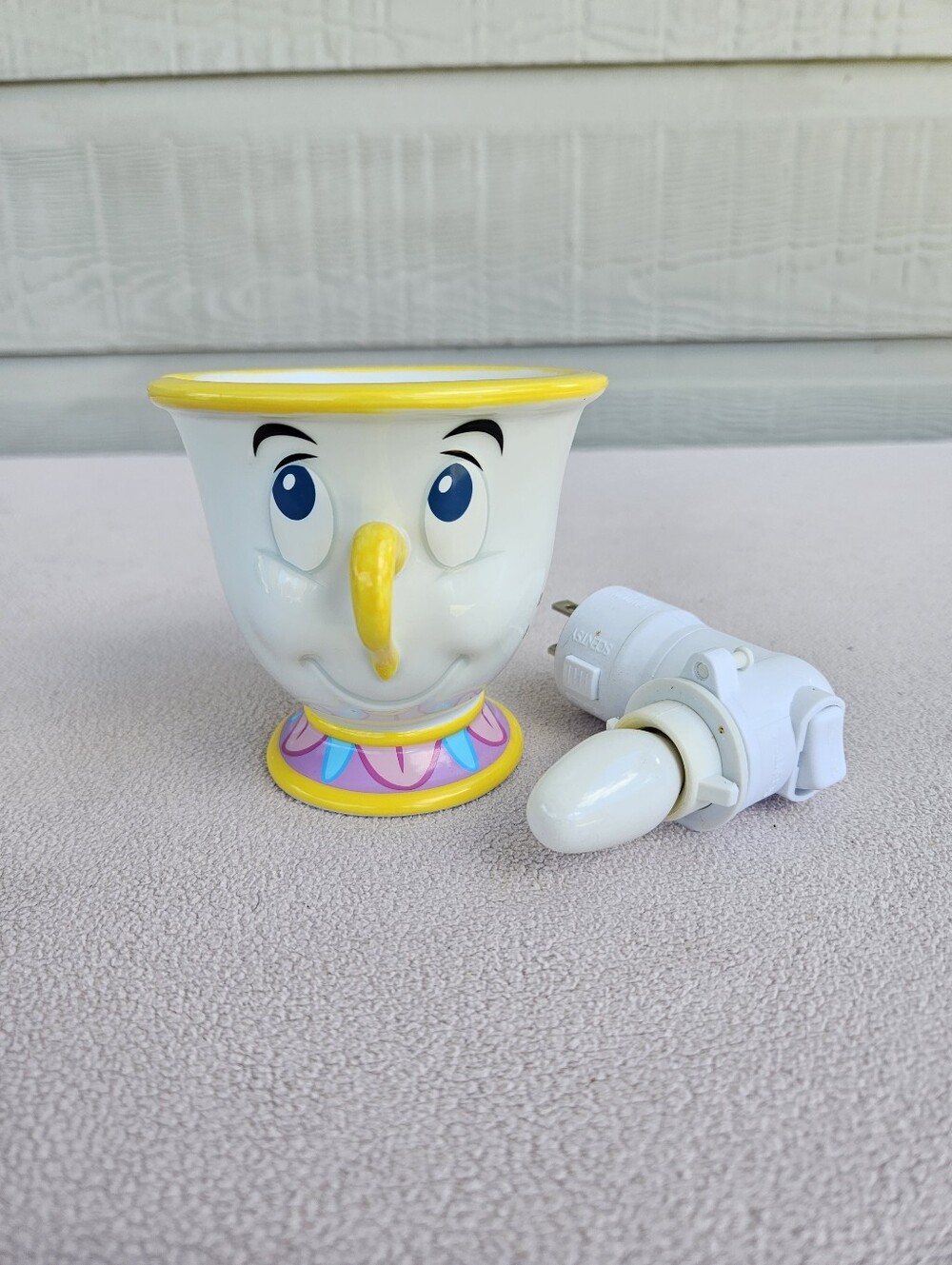 Scentsy Plug In Mini Wax Melter Chip Cup Disney Beauty And The Beast Teacup